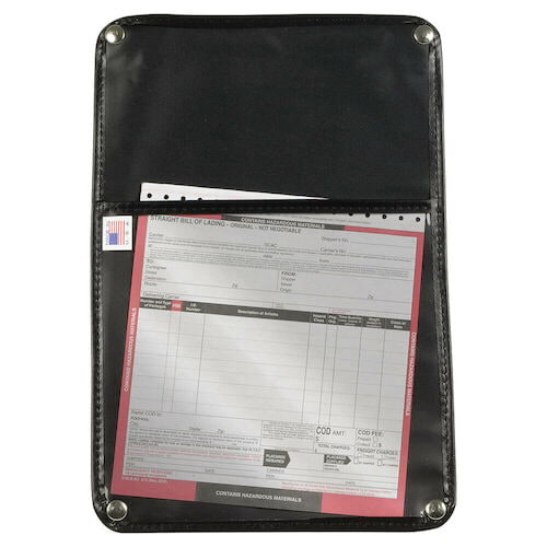 Hazardous Materials Bill of Lading Door Pouch